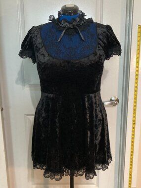 Dolls Kill Widow Dark Obsession Mini Dress